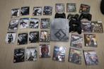 PlayStation 3 + 25 topgames + 3 controllers (goede staat!), Ophalen of Verzenden, Zo goed als nieuw, Met 2 controllers, Slim