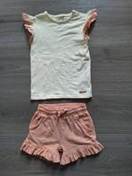 Prénatal créme/roze t-shirt en broekje - Maat 92-98, Meisje, Ophalen of Verzenden, Zo goed als nieuw, Setje