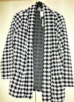 zwart/wit tricot VEST/JASJE maat 46/48 Via Appia, Kleding | Dames, Verzenden, Zwart, Maat 46/48 (XL) of groter, Nieuw