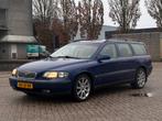 Volvo V70 2.4 T 200PK AUT Blauw | OCEAN RACE | LEER | ORG NL, Auto's, Volvo, 1800 kg, Zwart, Blauw, Stationwagon