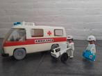 Playmobil ambulance ~ ziekenhuis, Kinderen en Baby's, Speelgoed | Playmobil, Complete set, Ophalen of Verzenden, Zo goed als nieuw