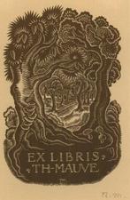 3202 Ex Libris Nederland : Thijs Mauve, 1939, Verzenden