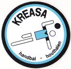 Sticker sport handbal Kreasa Houthalen België, Verzenden, Zo goed als nieuw, Sport