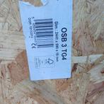 osb3 tg4 dim 340x590x18 mm, Doe-het-zelf en Verbouw, Ophalen, Nieuw, Overige materialen, Minder dan 20 mm