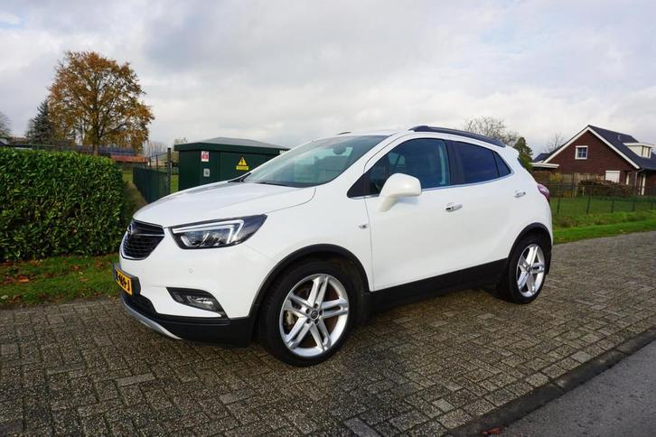 Opel Mokka X 1.4 Turbo Innovation Leder, camera, trekhaak, Auto's, Opel, Te koop, MokkaX, ABS, Achteruitrijcamera, Airbags, Airconditioning