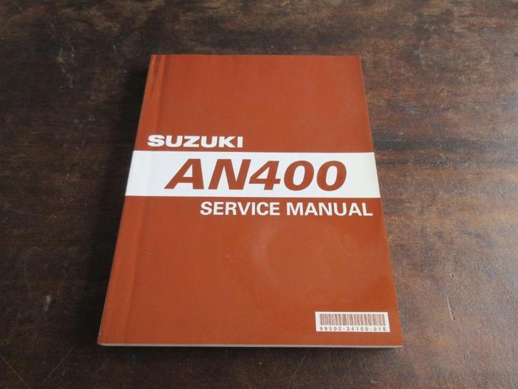 Suzuki AN400 AN400K7 2007 werkplaatshandboek manual, Motoren, Handleidingen en Instructieboekjes, Suzuki, Ophalen of Verzenden