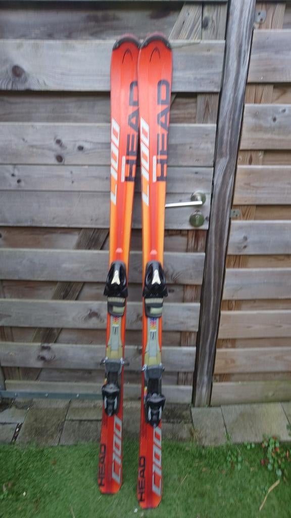 Head C100 Ski's met Tyrolia SP100 Binding, Ophalen, 160 tot 180 cm, Gebruikt, Carve