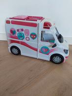 Barbie ambulance met licht en geluid, Kinderen en Baby's, Speelgoed | Speelgoedvoertuigen, Ophalen of Verzenden, Zo goed als nieuw