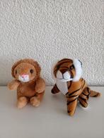Mooie Kleine Tijger en Leeuw Knuffeltjes, Kinderen en Baby's, Speelgoed | Knuffels en Pluche, Ophalen of Verzenden, Gebruikt, Overige typen