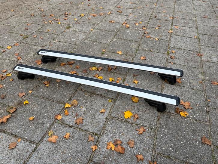 Thule Wingbar EVO 118 & Evo Dakdragers, Auto diversen, Dakdragers, Zo goed als nieuw, Ophalen