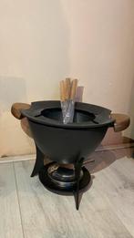 Fondueset fondue 6-persoons van gietijzer, Ophalen, Nieuw, Brander, Fondueset
