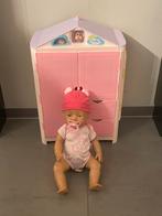 Baby Born kledingkast met pop en kleding, Kinderen en Baby's, Speelgoed | Poppen, Ophalen of Verzenden, Gebruikt, Babypop