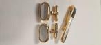 Vintage Dior Manchetknopen & Dasspeld Set | Jaren 1980, Ophalen of Verzenden, Zo goed als nieuw, Overige materialen