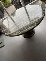 Eettafel rond Marmer designer Roche Bobois VINTAGE, 100 tot 150 cm, Rond, Ophalen of Verzenden, Zo goed als nieuw