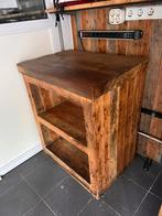 Zware dik houten kast (56cm x 80cm), Huis en Inrichting, Kasten | Overige, Ophalen, Zo goed als nieuw
