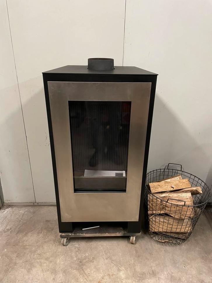 Nestor Martin FH033 Houtkachel 8KW, Huis en Inrichting, Kachels, Gebruikt, Houtkachel, Hout, Ophalen of Verzenden