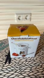Nog nooit gebruikt. Chocolade fondue set, Witgoed en Apparatuur, Fonduesets, Ophalen of Verzenden, Zo goed als nieuw, Waxinelicht