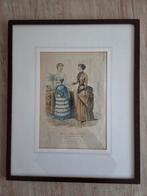 Vrouwen in historische jurken rond 1882, Antiek en Kunst, Ophalen of Verzenden