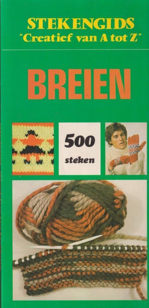 Stekengids "Creatief van A tot Z". Breien, Hobby en Vrije tijd, Breien en Haken, Breien, Patroon of Boek, Ophalen of Verzenden