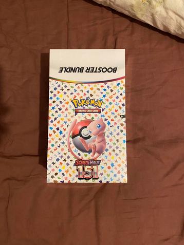 Sealed Pokemon 151 Booster Bundle Display beschikbaar voor biedingen