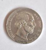 Koning Willem 3 2½ gulden 1860 2,5 Nederland, Koning Willem III, Zilver, Ophalen of Verzenden, Losse munt