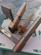 Vintage Gereedschap: Schaafjes, Kruishout, Waterpas, Antiek en Kunst, Antiek | Gereedschap en Instrumenten, Ophalen