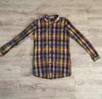 Scotch & Soda | Geruite dames blouse / overhemd | Maat S, Maat 38/40 (M), Beige, Scotch & Soda, Ophalen of Verzenden