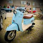 Santini San Remo snorscooter - Retro model blauw, Overige merken, Gebruikt, Ophalen of Verzenden, Benzine