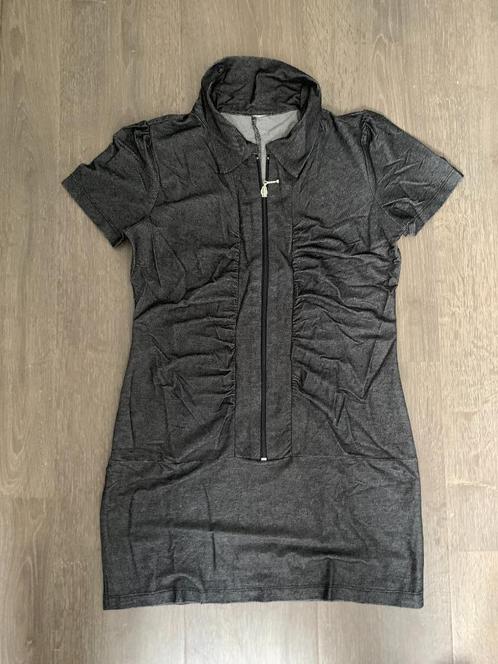 Tuniek antraciet grijs maat 36, Kleding | Dames, Jurken, Zo goed als nieuw, Maat 36 (S), Grijs, Boven de knie, Ophalen of Verzenden