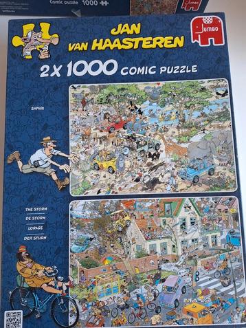 Jan van Haasteren Puzzel 2x1000 stukjes beschikbaar voor biedingen