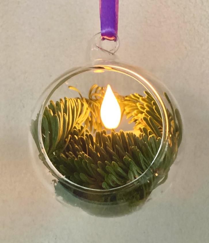 3, 6, 9 of 12 Leuke glazen kerstballen, Diversen, Kerst, Nieuw, Ophalen of Verzenden