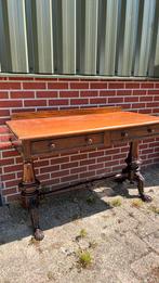 Antieke schrijftafel  bureau met lades OPRUIMING WEG IS WEG, Antiek en Kunst, Antiek | Meubels | Tafels, Ophalen