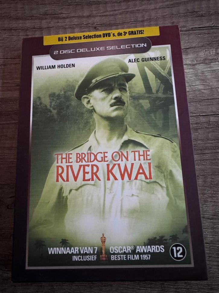 The Bridge on the River Kwai - Deluxe Selection DVD, Cd's en Dvd's, Dvd's | Drama, Zo goed als nieuw, Drama, Boxset, Vanaf 12 jaar