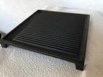 Boretti gietijzeren vlakke grillplaat 28x28 cm als nieuw, Ophalen, Zo goed als nieuw