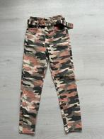 Camouflage broek maat 34, Zo goed als nieuw, Maat 34 (XS) of kleiner, Lang, Groen