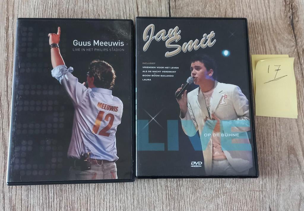 DVD Set Guus Meeuwis & Jan Smit - Live Concerten, Alle leeftijden, Boxset, Muziek en Concerten, Ophalen of Verzenden