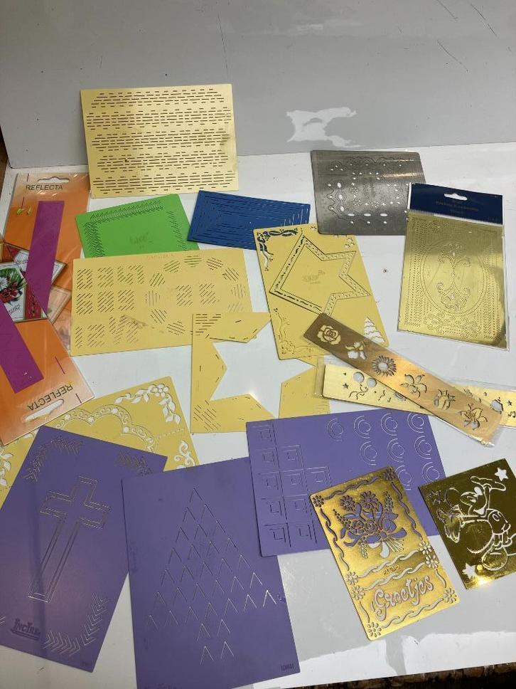 Cuttlebug plaat, Hobby en Vrije tijd, Knutselen, Zo goed als nieuw, Knutselwerk, Ophalen of Verzenden