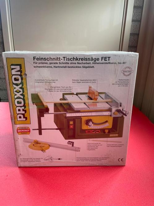 Proxxon tafelcirkelzaag machine, verstekzaag, afkortzaag, Doe-het-zelf en Verbouw, Gereedschap | Zaagmachines, Nieuw, Afkortzaag