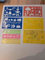 Sjablonen set voor knutselen, Hobby en Vrije tijd, Knutselen, Ophalen of Verzenden, Gebruikt, Materiaal