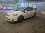 Toyota Auris Schuifdak!1.8 Full Hybrid 136PK 5D CVT 2012 Wit, Auto's, 74 €/maand, 4 cilinders, Wit, 1798 cc