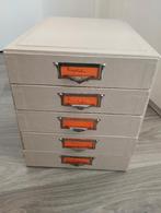 knutsel ladenkastje met inhoud, Hobby en Vrije tijd, Knutselen, Ophalen, Zo goed als nieuw, Materiaal