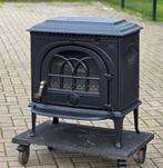 Houtkachel Jotul F8TD Blueblack Emaille, Huis en Inrichting, Kachels, Houtkachel, Ophalen of Verzenden, Zo goed als nieuw, Vrijstaand