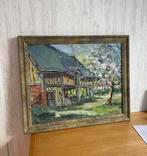 Schilderij Nunspeetse schilder Jaap Hiddink, Antiek en Kunst, Kunst | Schilderijen | Klassiek, Ophalen of Verzenden