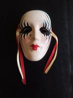 Kleine vintage handgeschilderde muurmasker, Ophalen of Verzenden, Zo goed als nieuw