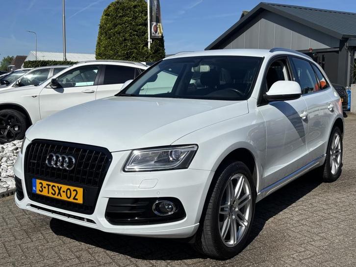 Audi Q5 3.0 TFSI Quattro Pro Line 2014 Trekhaak Leer NL Auto, Auto's, Audi, Bedrijf, Q5, ABS, Achteruitrijcamera, Adaptieve lichten
