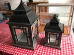 Lantaarns grote en kleine, Huis en Inrichting, Woonaccessoires | Kandelaars en Kaarsen, Ophalen, Gebruikt, Minder dan 25 cm