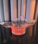 Delicate Murano schaal/kandelaar, jaren 70, Huis en Inrichting, Woonaccessoires | Schalen en Manden, Ophalen of Verzenden, Overige vormen