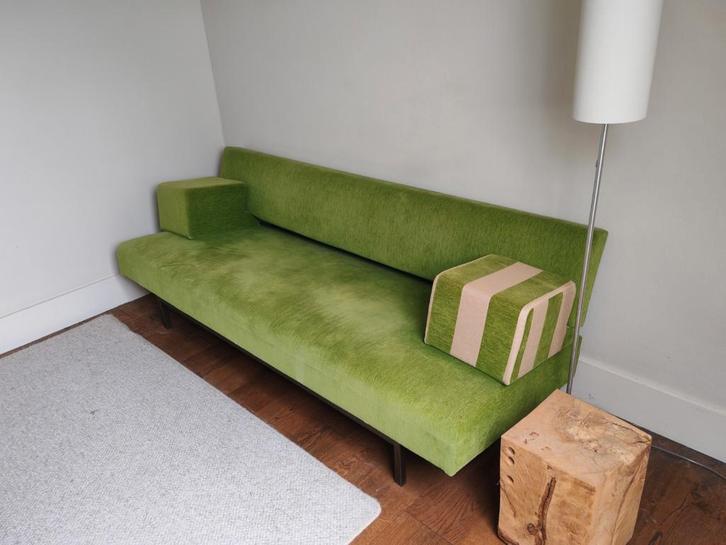 Martin Visser Slaapbank - Tijdloos Design, Huis en Inrichting, Banken | Bankstellen, Gebruikt, Rechte bank, Tweepersoons, 150 tot 200 cm