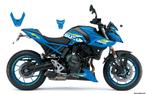 Stickerset origineel suzuki gsx8 s gsx8-s zwart en blauw, S, Nieuw, Ophalen of Verzenden, S
