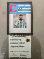 Lionel Messi gesigneerde aanvoerders band + COA, Ophalen of Verzenden, Nieuw, Overige typen